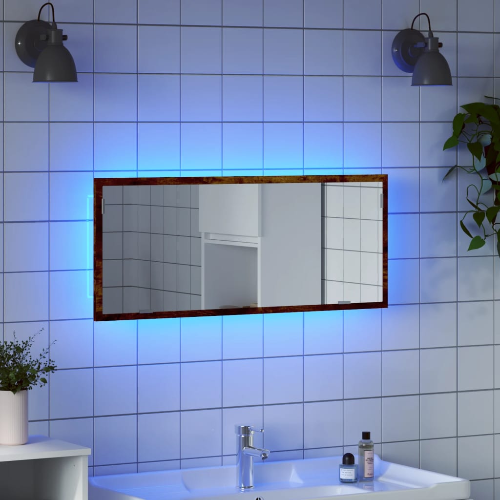 Led Bathroom Mirror 100X8.5X37 Cm Acrylic