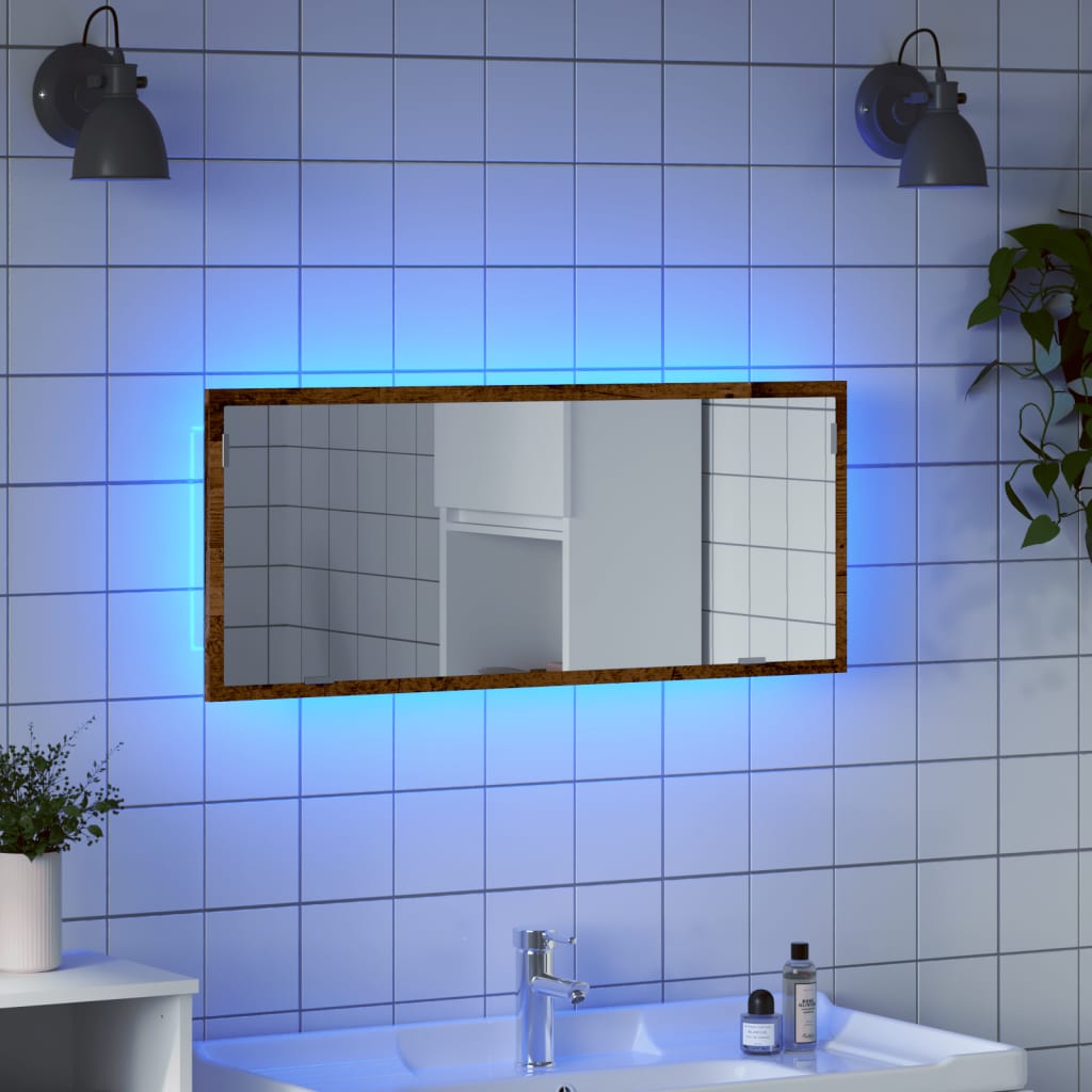 Led Bathroom Mirror 100X8.5X37 Cm Acrylic