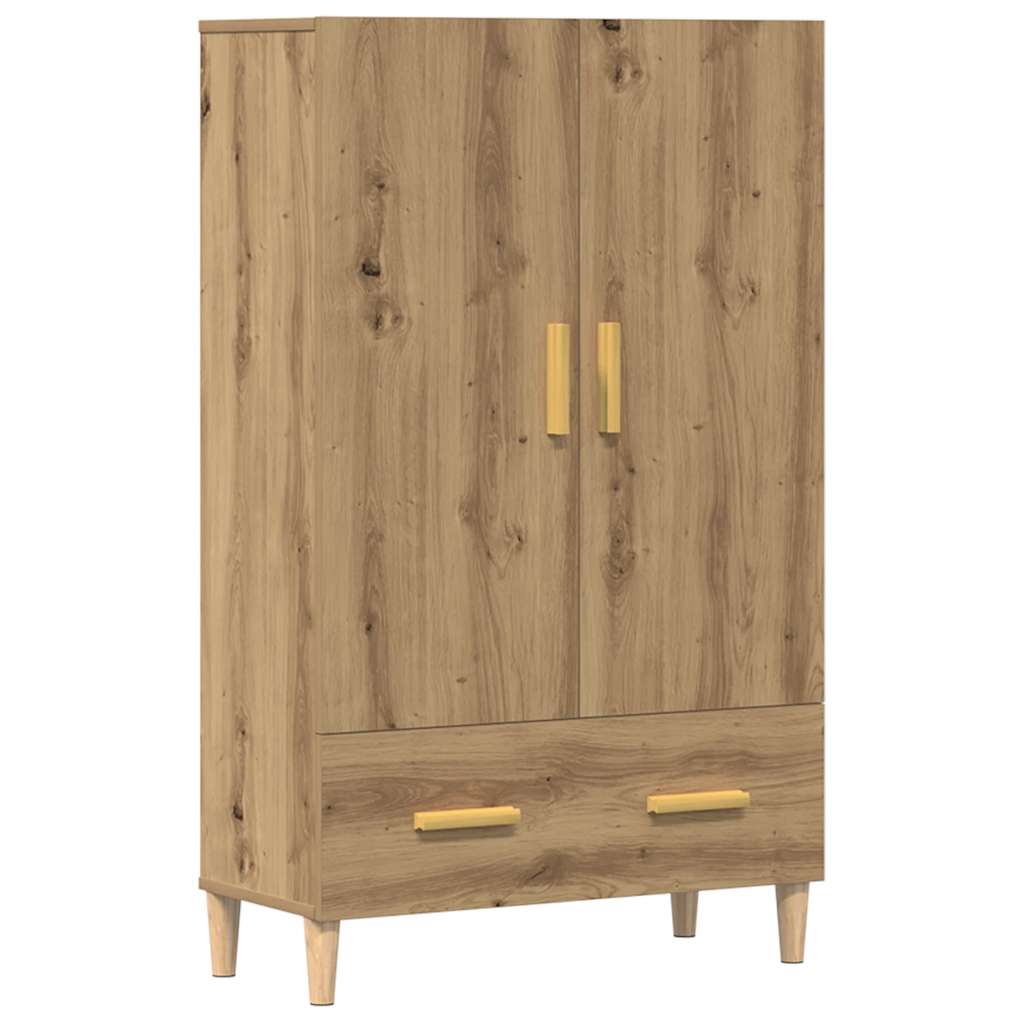 Highboard 70X31X115 Cm Engineered Wood