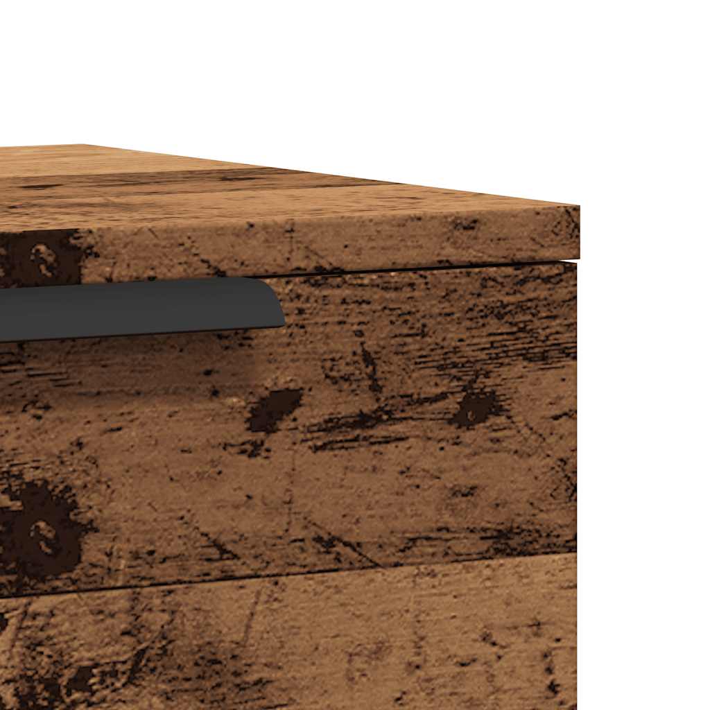 Wall-Mounted Bedside Cabinet 34X30X20 Cm