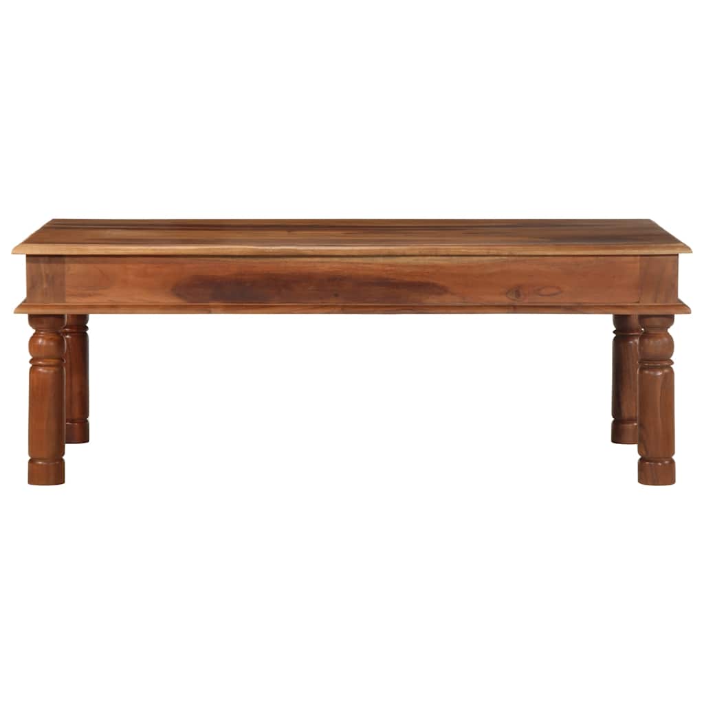 Coffee Table 110X60X40 Cm Solid Wood Acacia