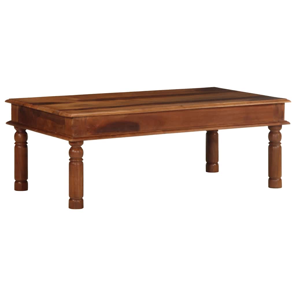 Coffee Table 110X60X40 Cm Solid Wood Acacia