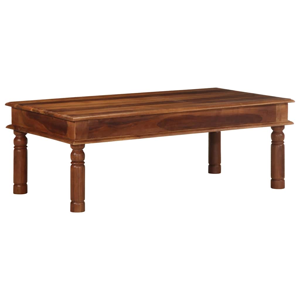 Coffee Table 110X60X40 Cm Solid Wood Acacia