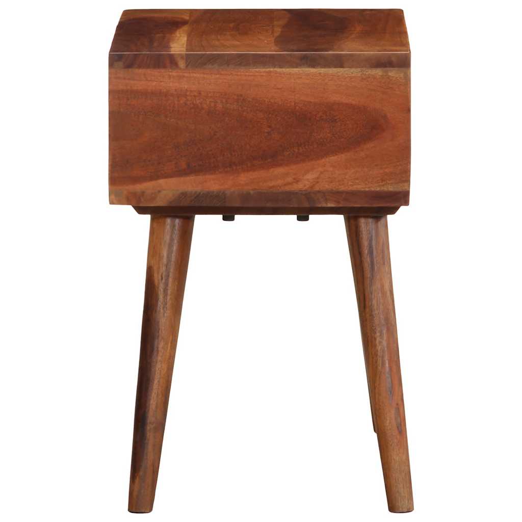 Side Table 45X30X45 Cm Solid Wood Acacia