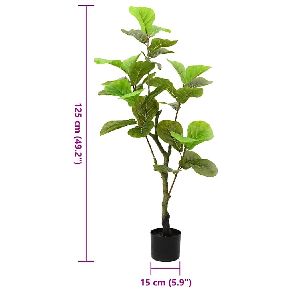 Artificial Ficus Tree 30 Leaves Green