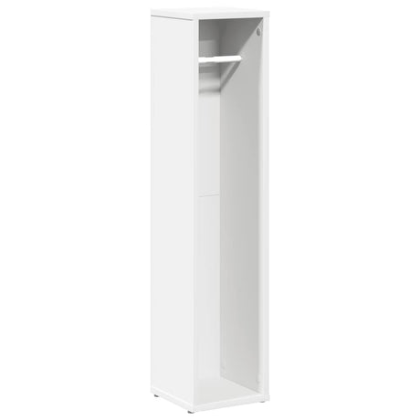 Bathroom Cabinet With Roll Holder 20.5X20X90 Cm