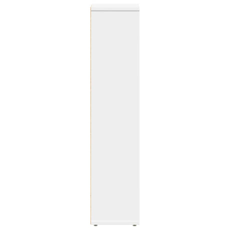 Bathroom Cabinet With Roll Holder 20.5X20X90 Cm