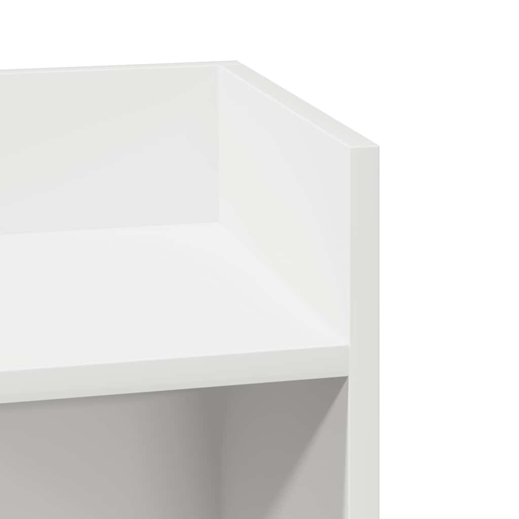 Side Table With Shelf 25.5X27X60 Cm