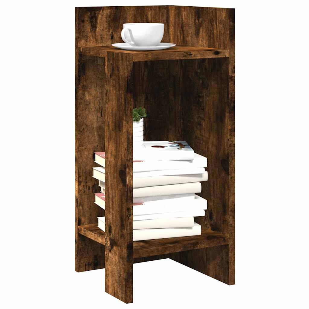 Side Table With Shelf 25.5X27X60 Cm