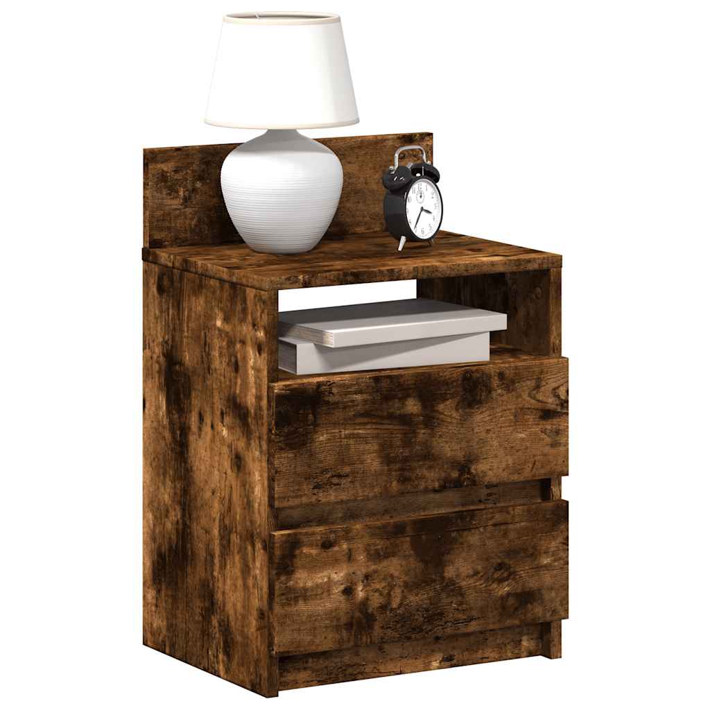 Bedside Cabinets 2 Pcs With 2 Drawers 40X33X60 Cm