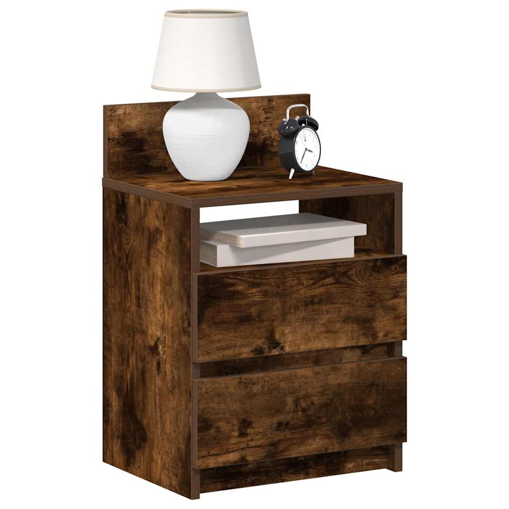 Bedside Cabinets 2 Pcs With 2 Drawers 40X33X60 Cm