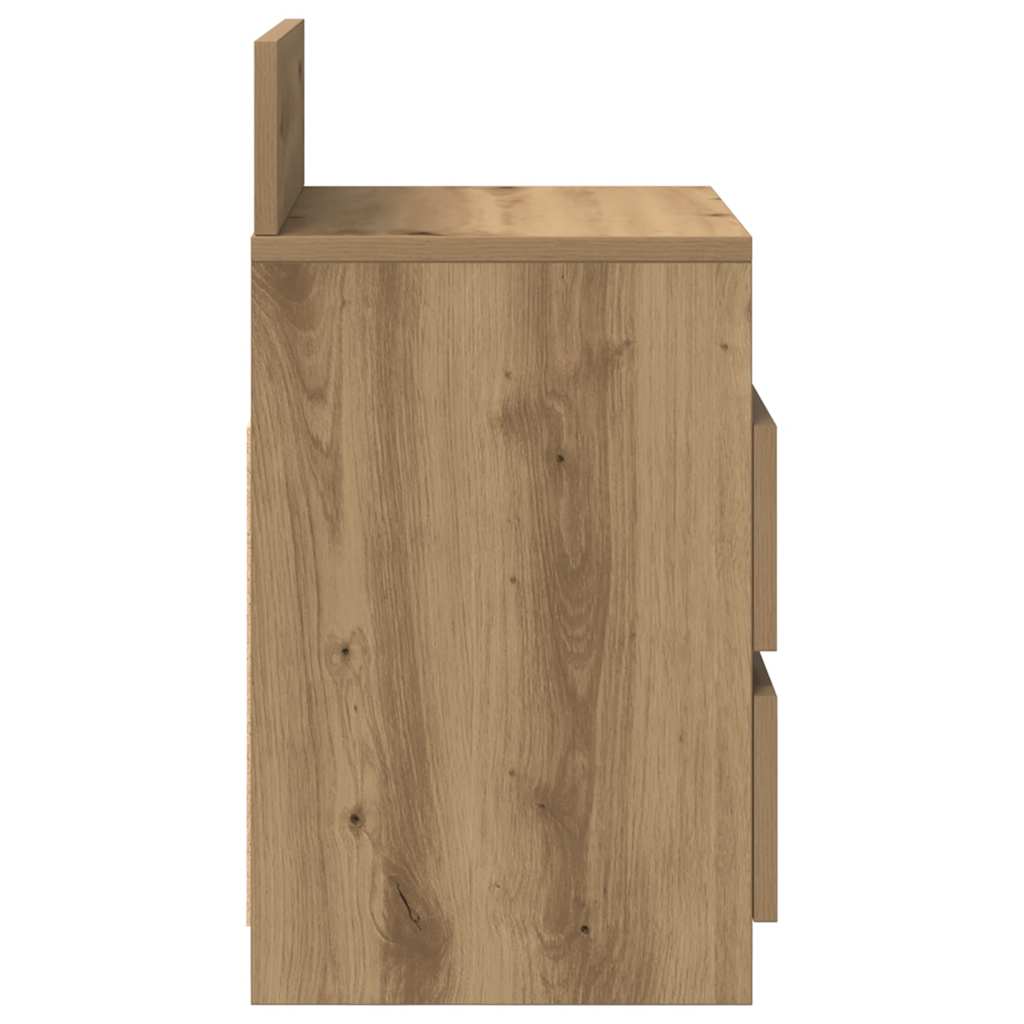 Bedside Cabinets 2 Pcs With 2 Drawers 40X33X60 Cm