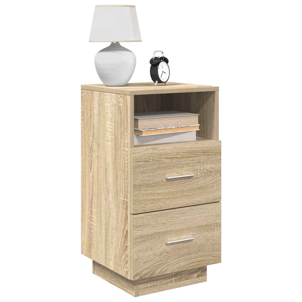 Bedside Cabinets 2 Pcs With 2 Drawers 36X36X68 Cm