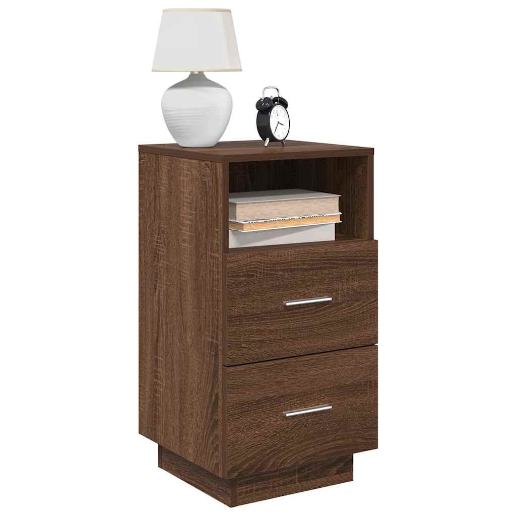 Bedside Cabinets 2 Pcs With 2 Drawers 36X36X68 Cm