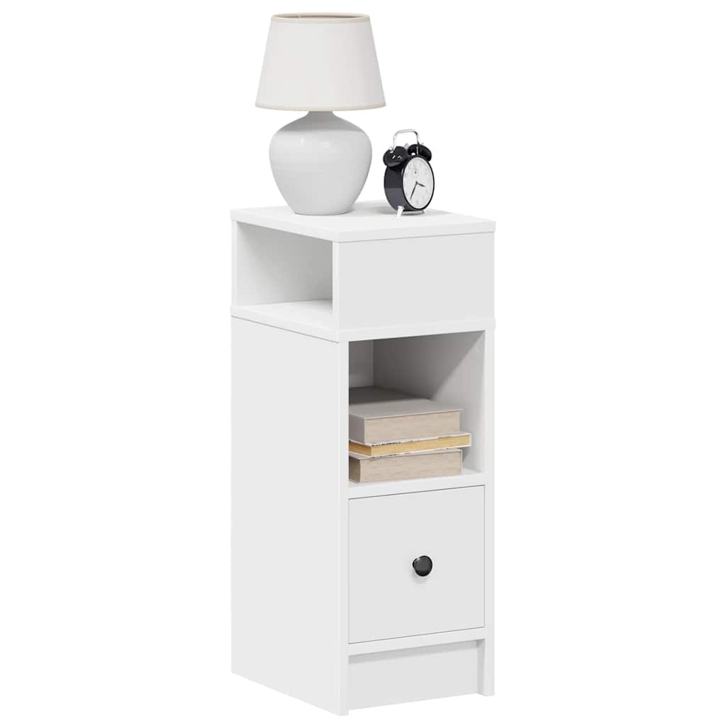 Bedside Cabinet With Drawer 25X31X66 Cm