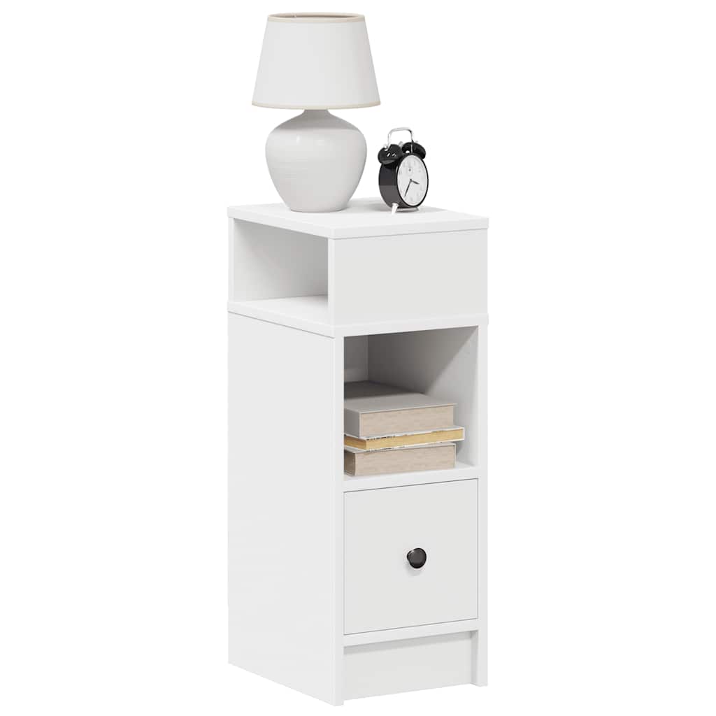 Bedside Cabinet With Drawer 25X31X66 Cm