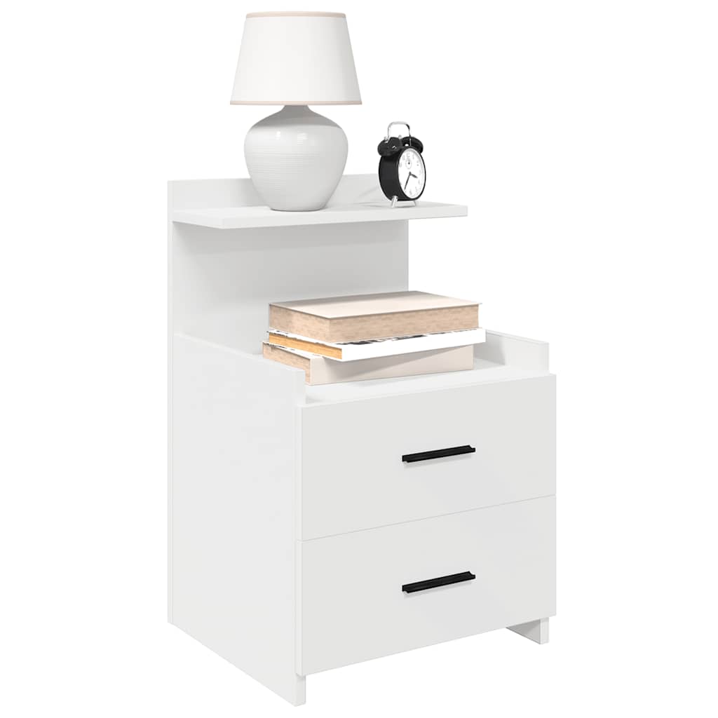 Bedside Cabinets 2 Pcs With 2 Drawers 40X36.5X62 Cm