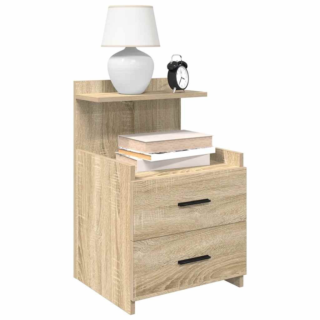 Bedside Cabinets 2 Pcs With 2 Drawers 40X36.5X62 Cm