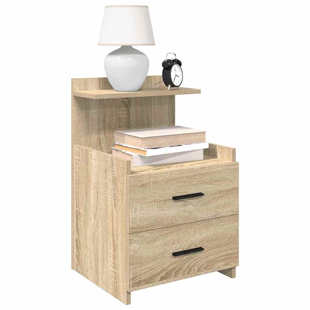 Bedside Cabinets 2 Pcs With 2 Drawers 40X36.5X62 Cm