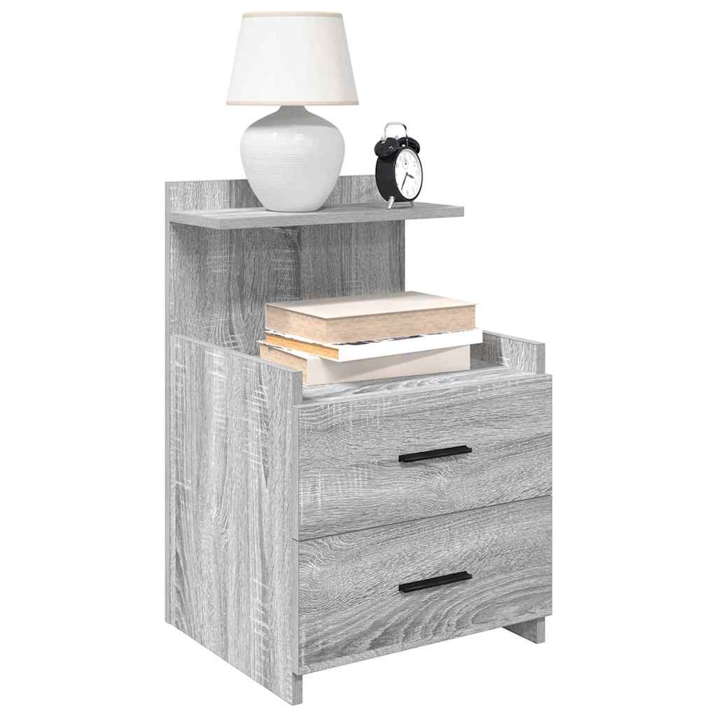 Bedside Cabinets 2 Pcs With 2 Drawers 40X36.5X62 Cm