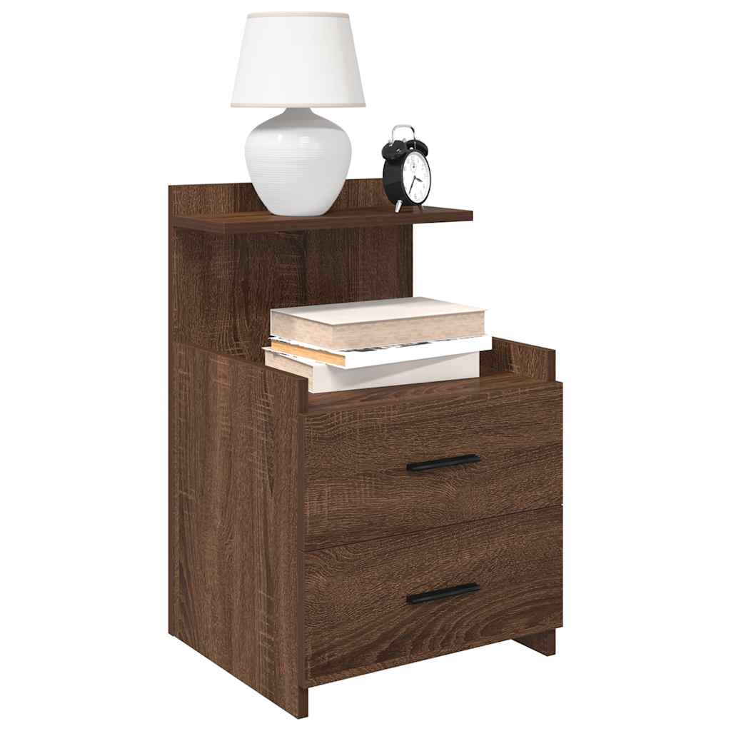 Bedside Cabinets 2 Pcs With 2 Drawers 40X36.5X62 Cm