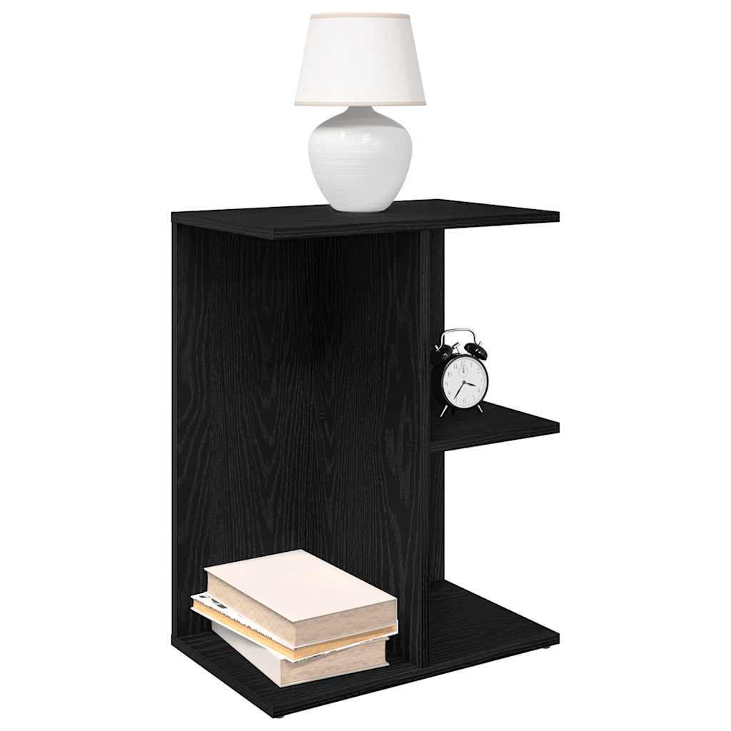 Bedside Table 46.5X29X61 Cm Engineered Wood