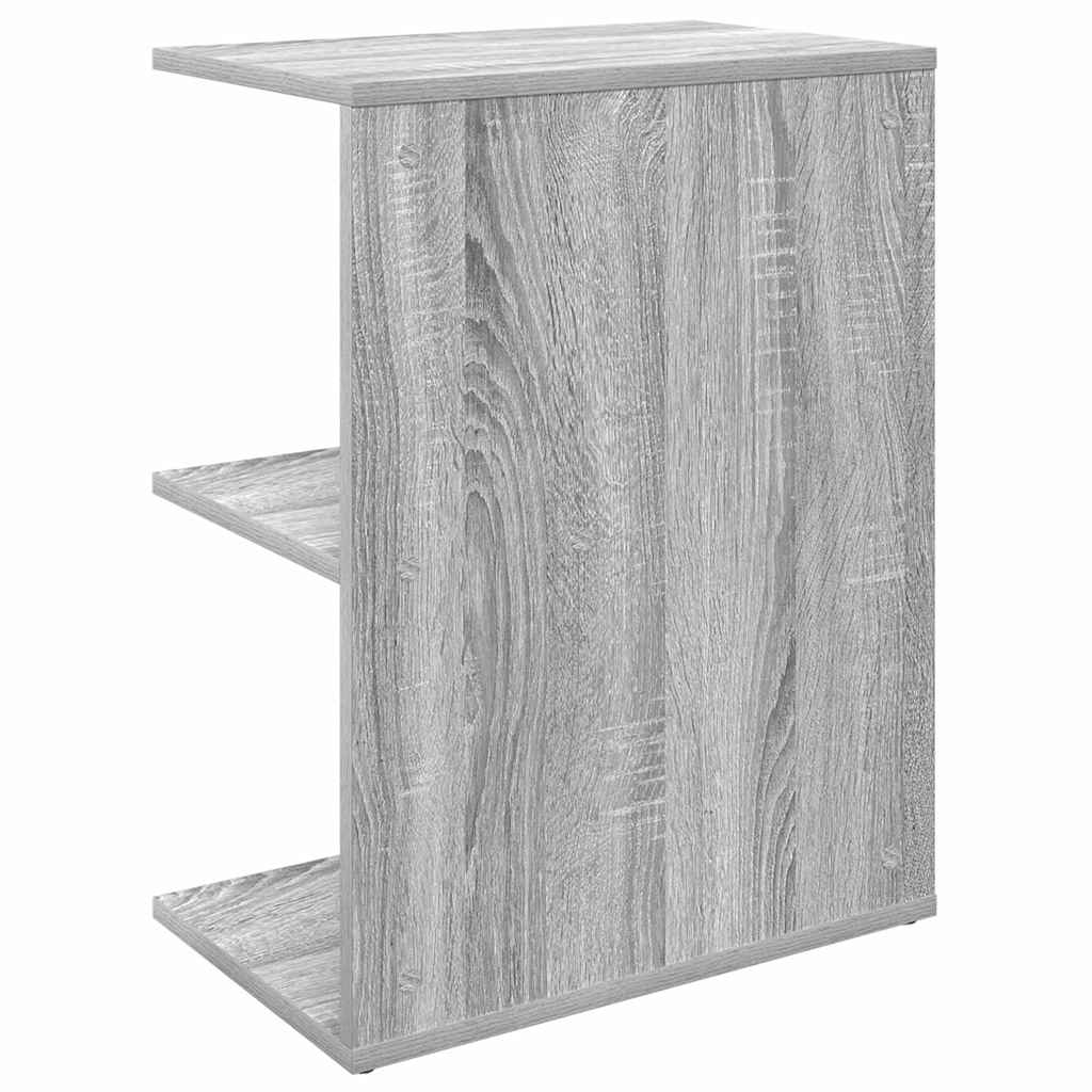 Bedside Table 46.5X29X61 Cm Engineered Wood