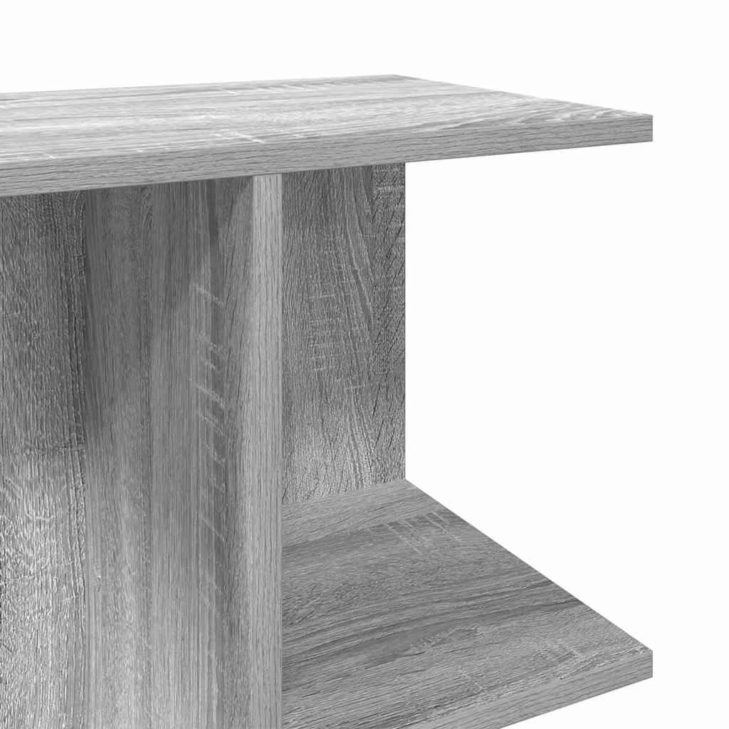 Bedside Table 46.5X29X61 Cm Engineered Wood