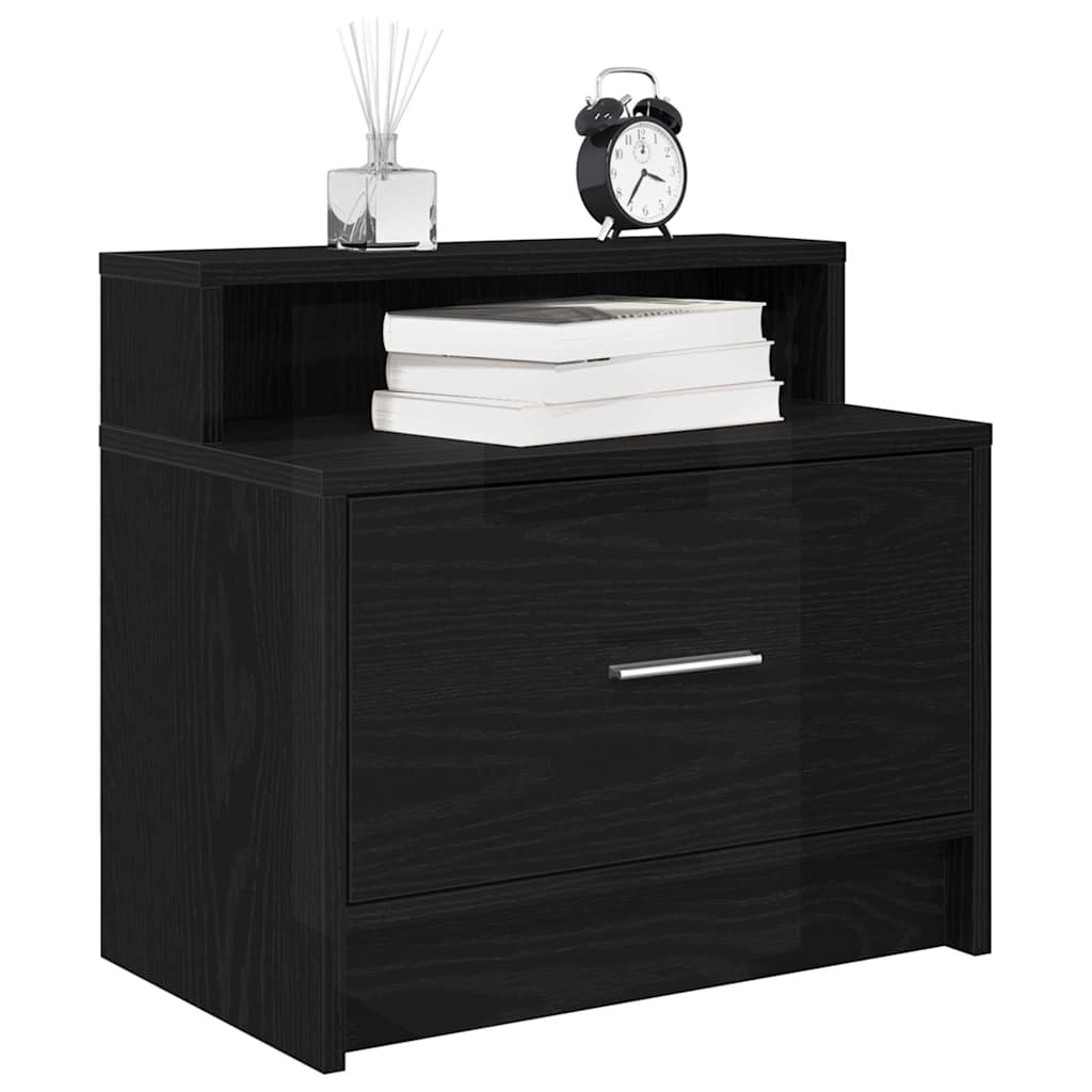 Bedside Cabinet With Drawer 51X31X47 Cm