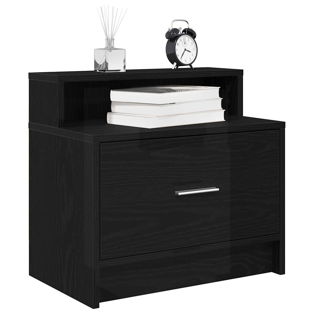 Bedside Cabinet With Drawer 51X31X47 Cm