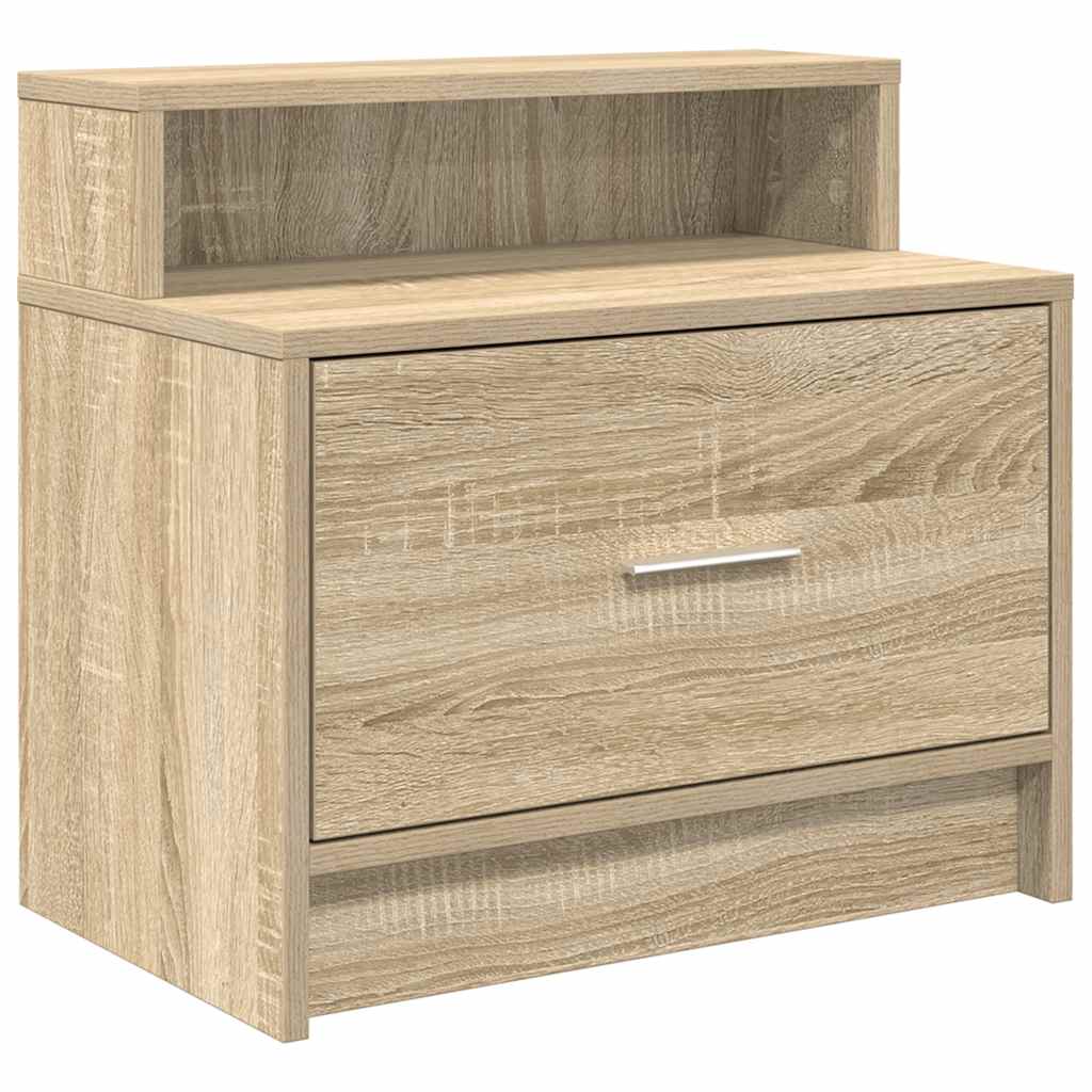 Bedside Cabinet With Drawer 51X31X47 Cm
