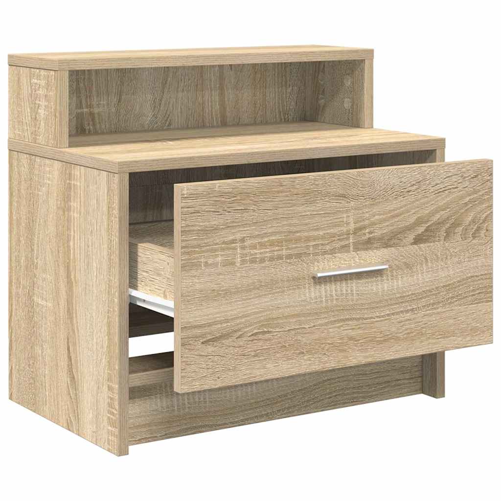 Bedside Cabinet With Drawer 51X31X47 Cm