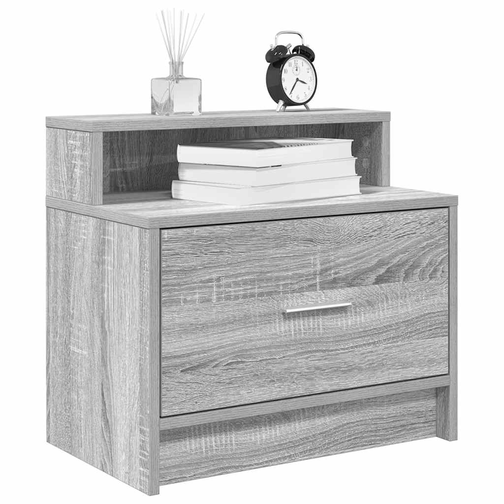 Bedside Cabinet With Drawer 51X31X47 Cm