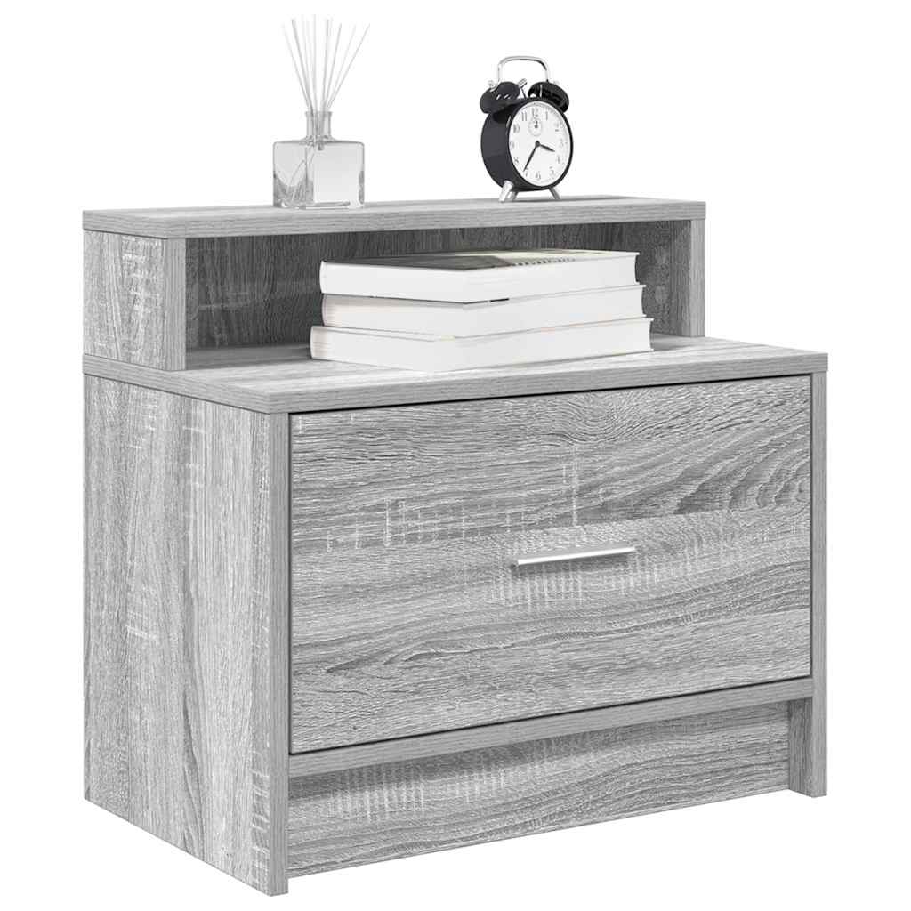 Bedside Cabinet With Drawer 51X31X47 Cm
