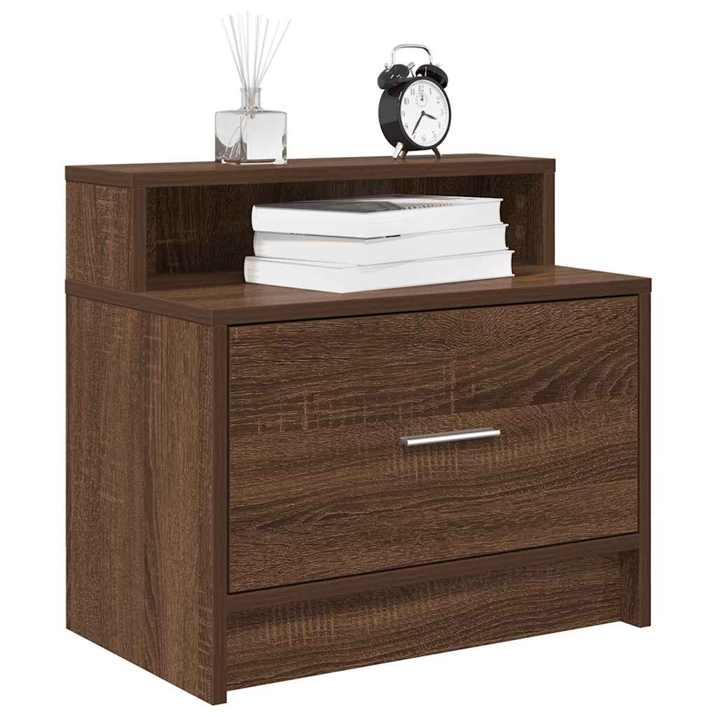 Bedside Cabinet With Drawer 51X31X47 Cm