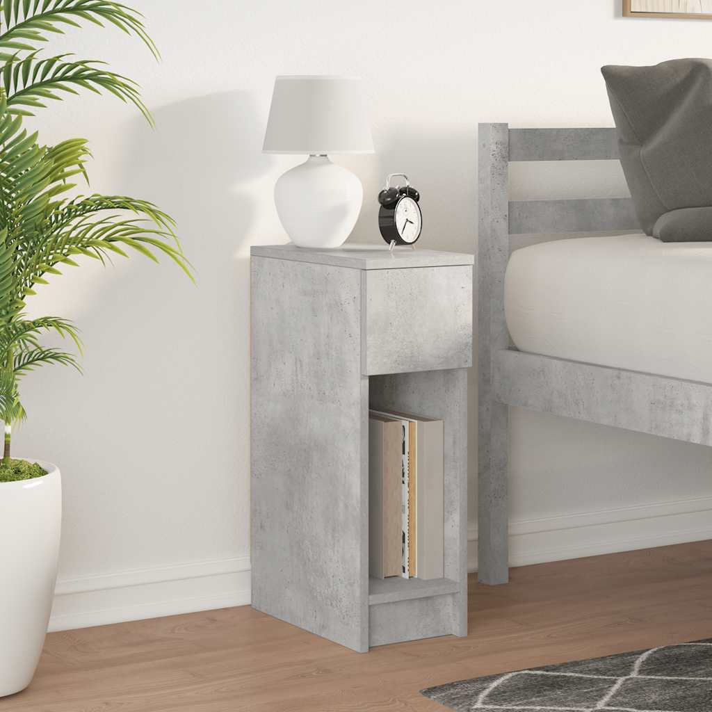 Bedside Cabinet With Drawer 20X36X60 Cm