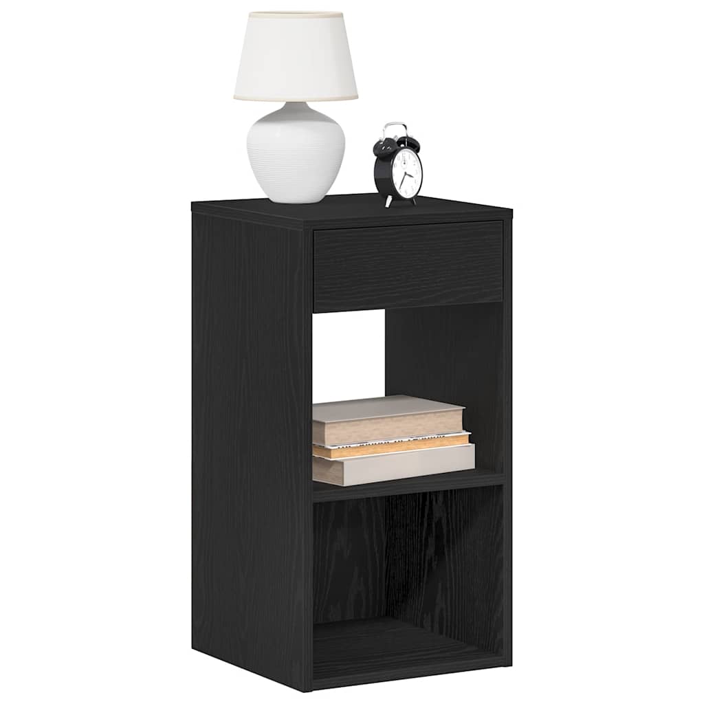 Bedside Cabinet With Drawer 35X34X66.5 Cm