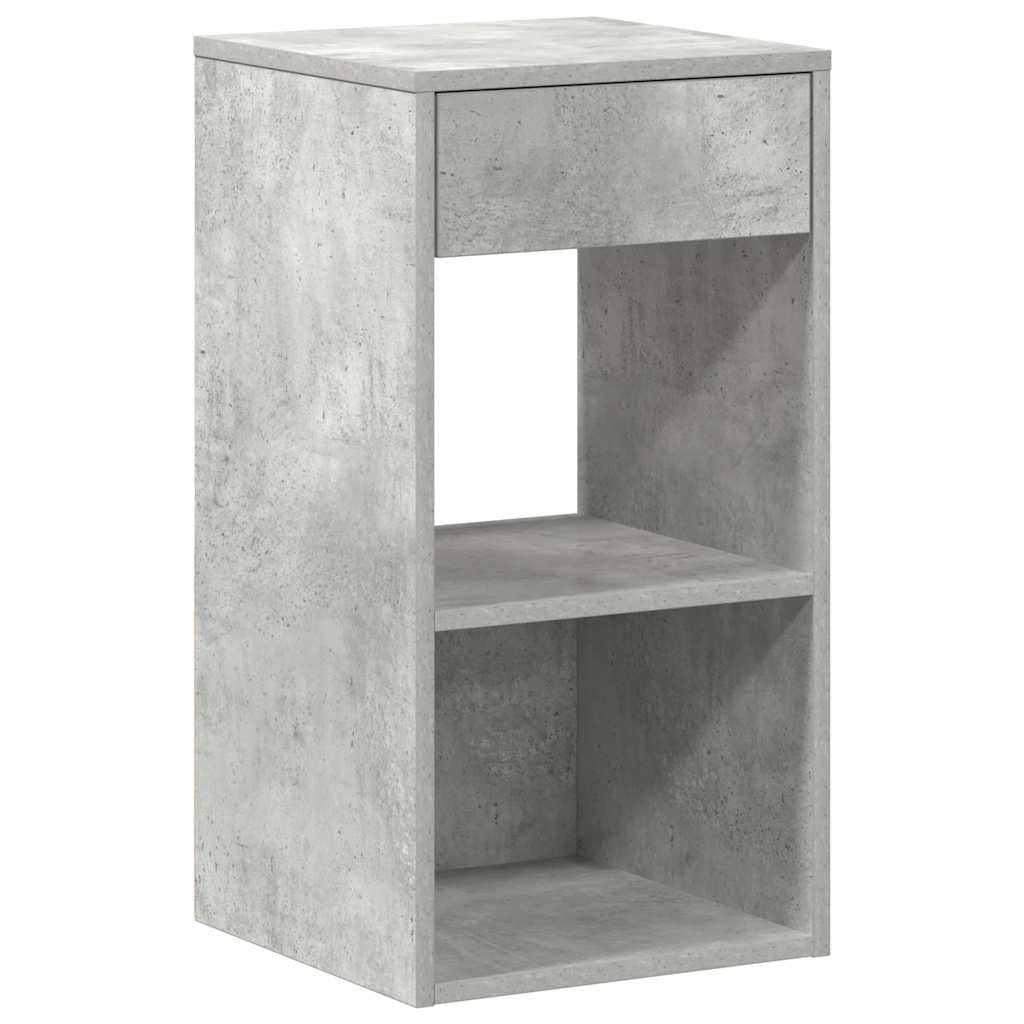 Bedside Cabinet With Drawer 35X34X66.5 Cm