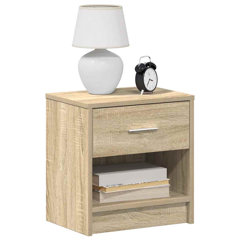 Bedside Cabinet With Drawer 39X28X41 Cm