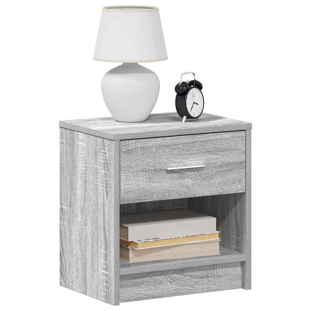 Bedside Cabinet With Drawer 39X28X41 Cm
