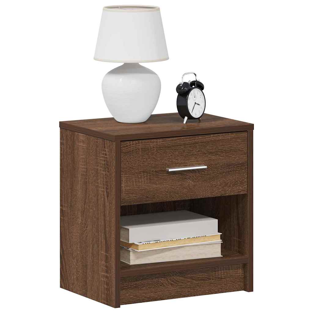 Bedside Cabinet With Drawer 39X28X41 Cm