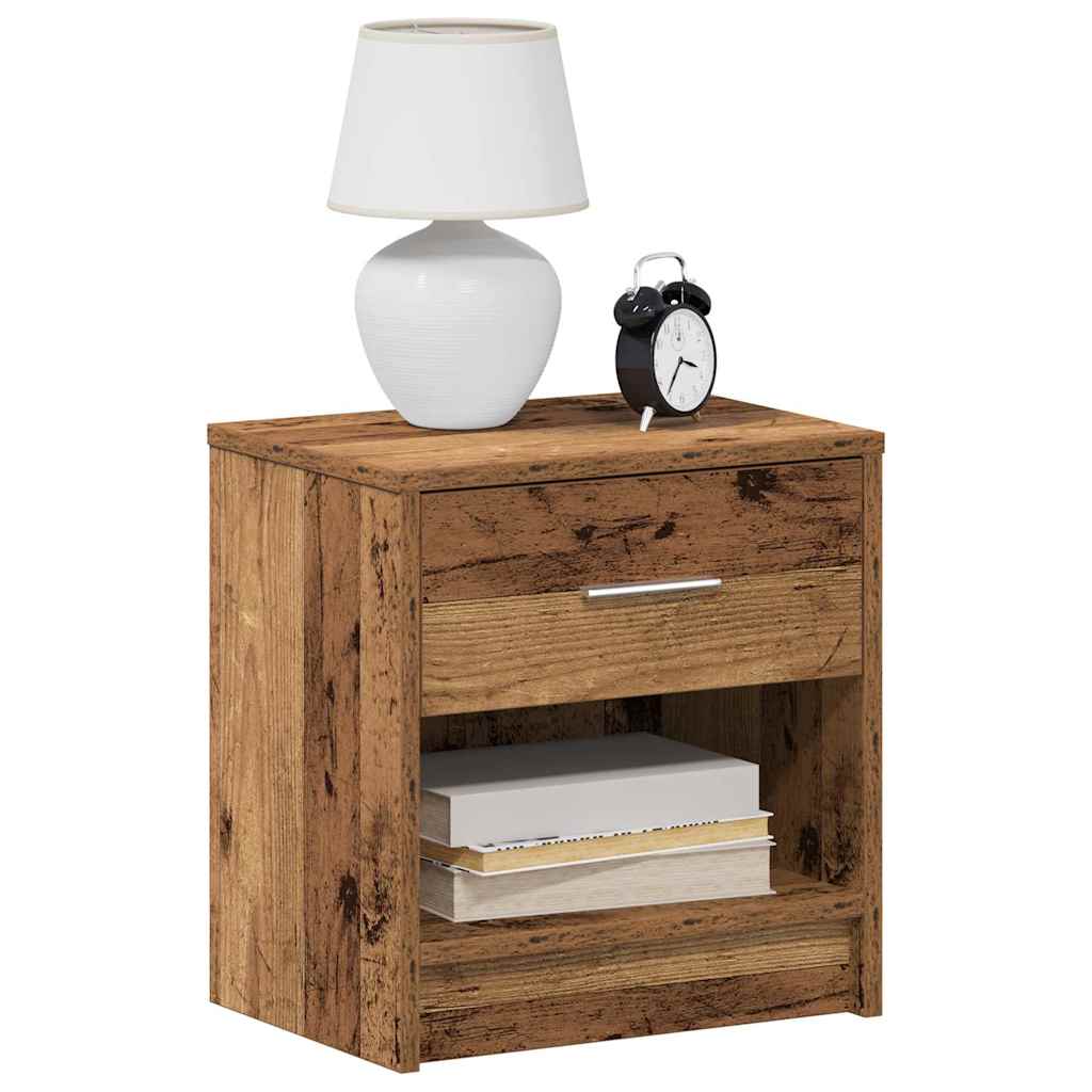 Bedside Cabinet With Drawer 39X28X41 Cm