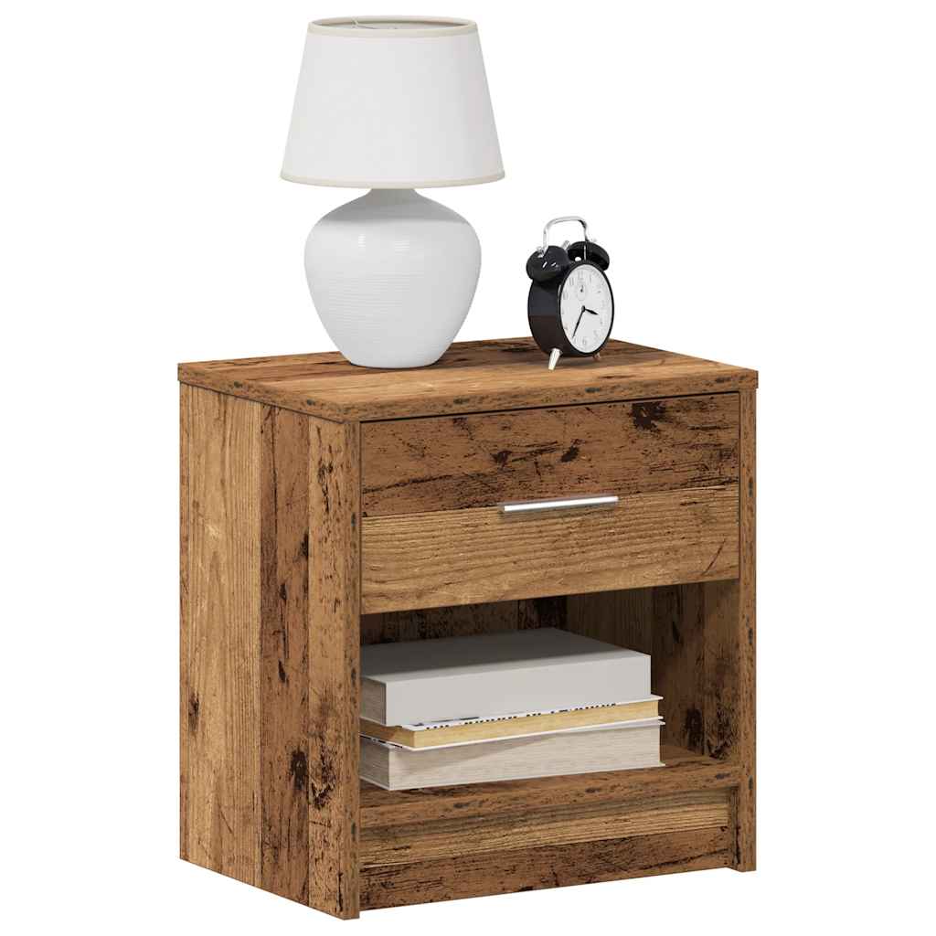 Bedside Cabinet With Drawer 39X28X41 Cm