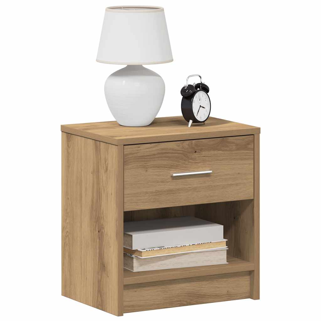 Bedside Cabinet With Drawer 39X28X41 Cm