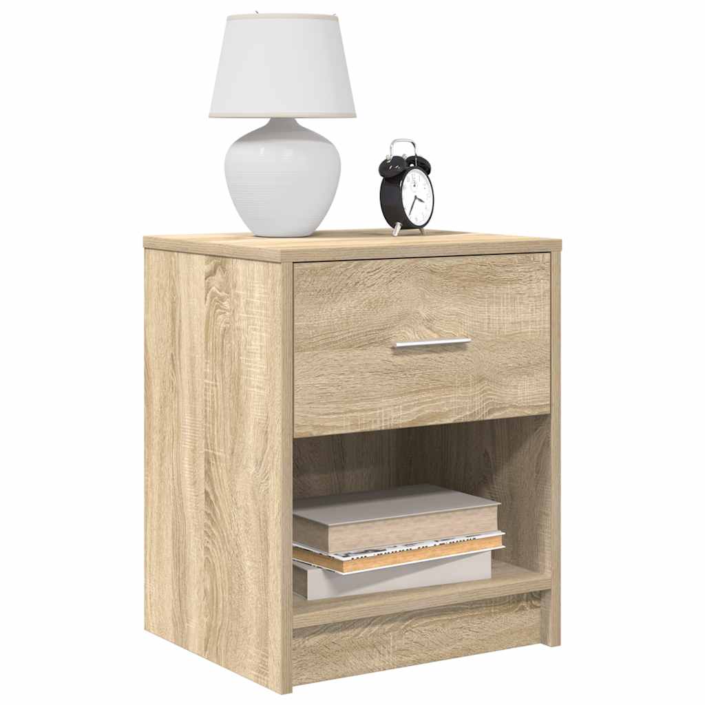 Bedside Cabinets 2 Pcs With Drawer 40X34X50 Cm