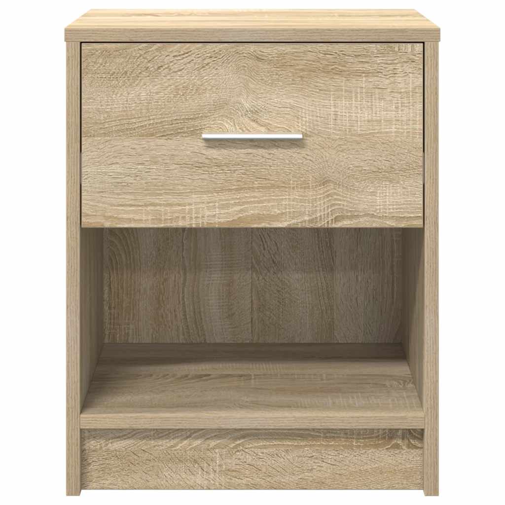 Bedside Cabinets 2 Pcs With Drawer 40X34X50 Cm