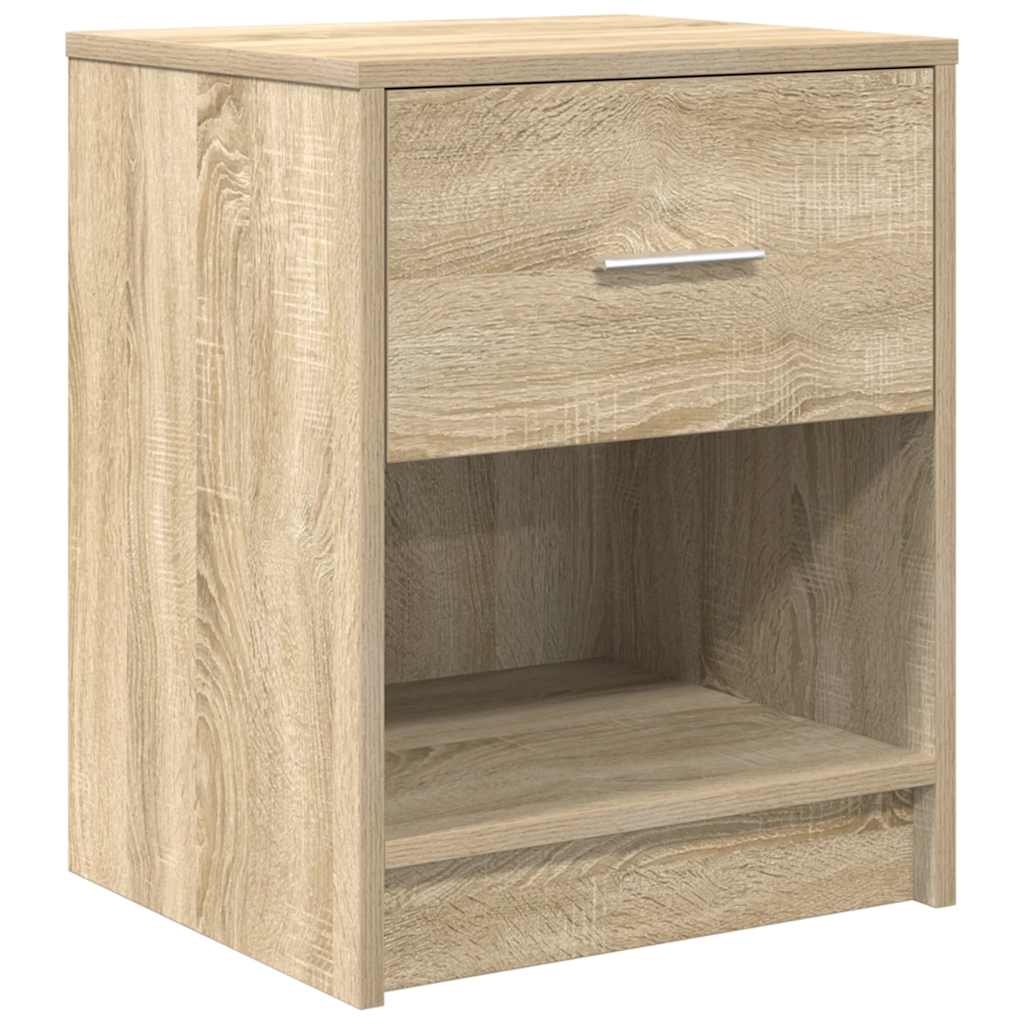 Bedside Cabinets 2 Pcs With Drawer 40X34X50 Cm