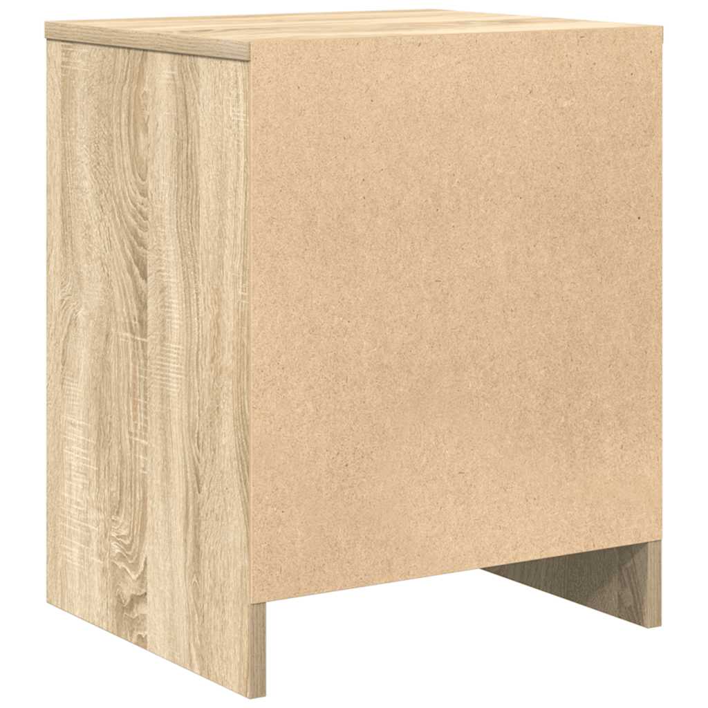 Bedside Cabinets 2 Pcs With Drawer 40X34X50 Cm