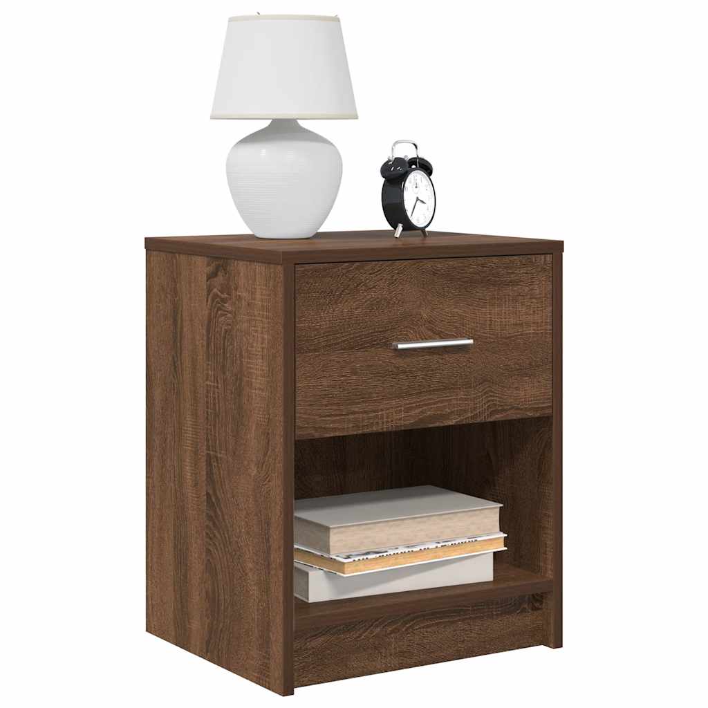 Bedside Cabinets 2 Pcs With Drawer 40X34X50 Cm