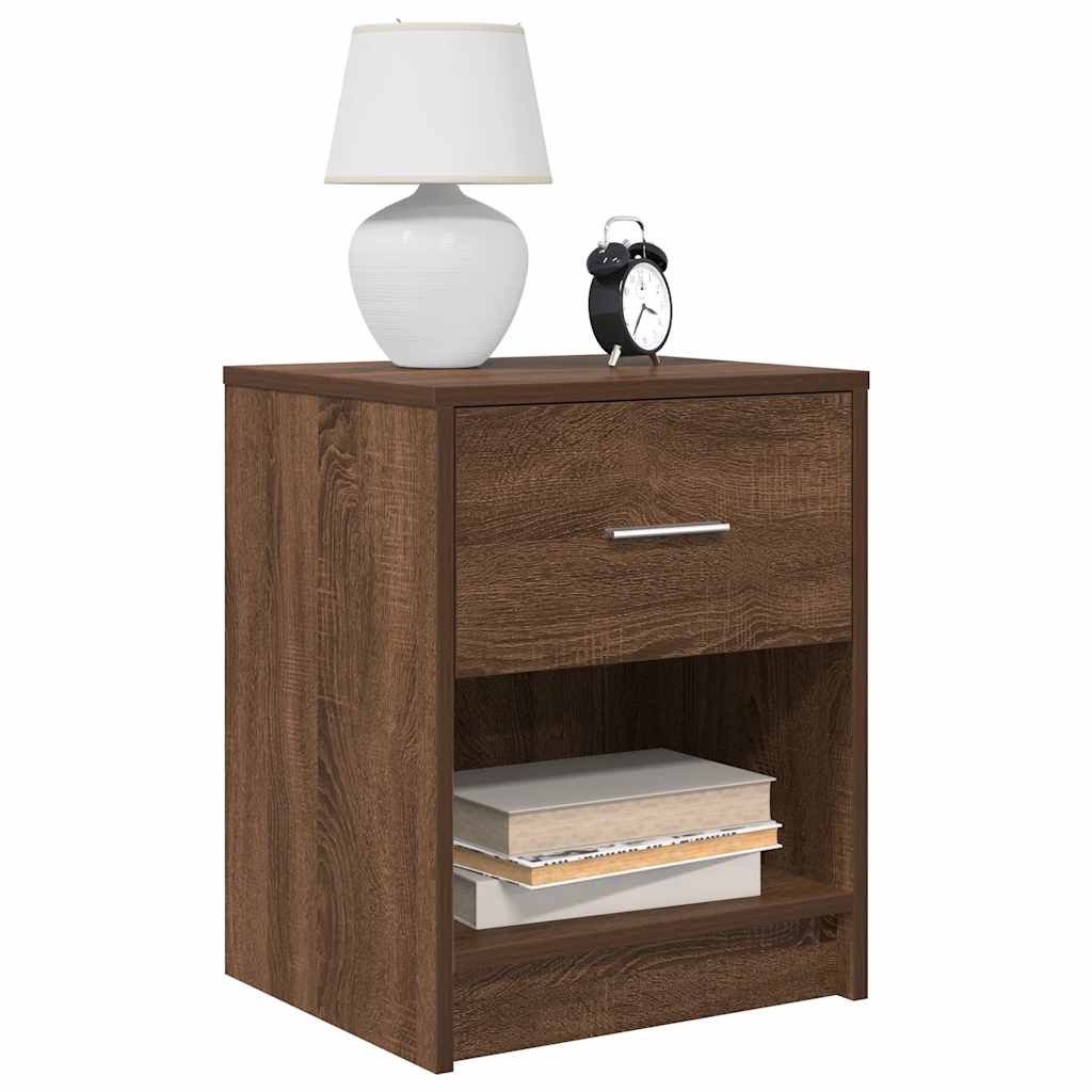 Bedside Cabinets 2 Pcs With Drawer 40X34X50 Cm